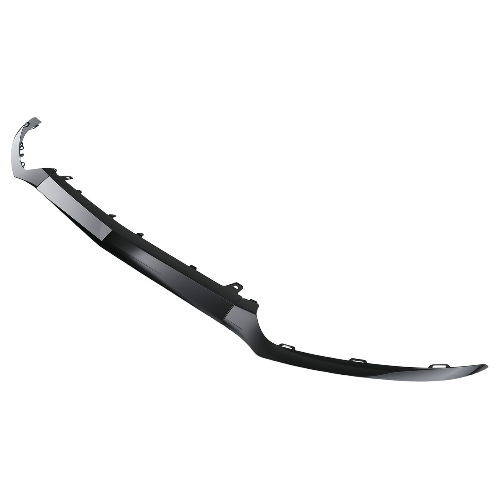 Bumper Cover Front compatible for Mercedes-Benz C-Class W205 2014-2018 Lower Gloss Black