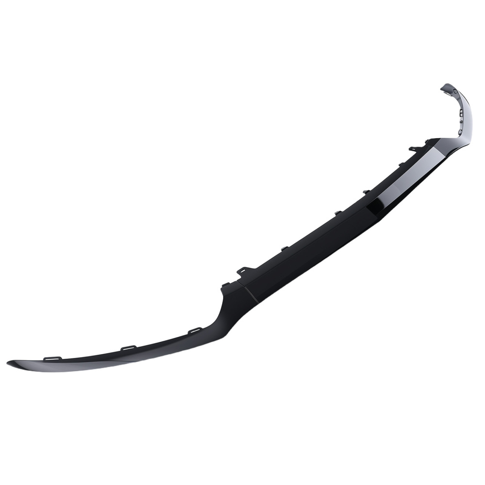 Bumper Cover Front compatible for Mercedes-Benz C-Class W205 2014-2018 Lower Gloss Black