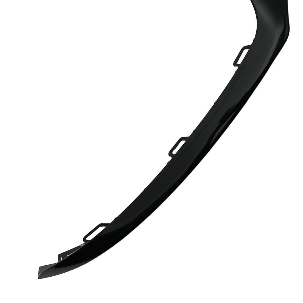 Bumper Cover Front compatible for Mercedes-Benz C-Class W205 2014-2018 Lower Gloss Black