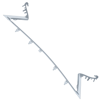 ABS Bumper Cover Front compatible for Lexus IS200t IS300 IS350 F Sport 2017