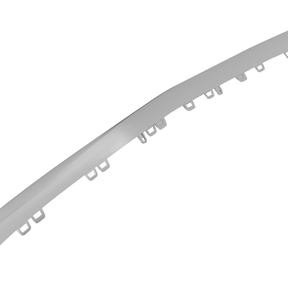 3PC Chrome Bumper Trim compatible for Mercedes-Benz W222 S-Class 2018-2020 A2228857600