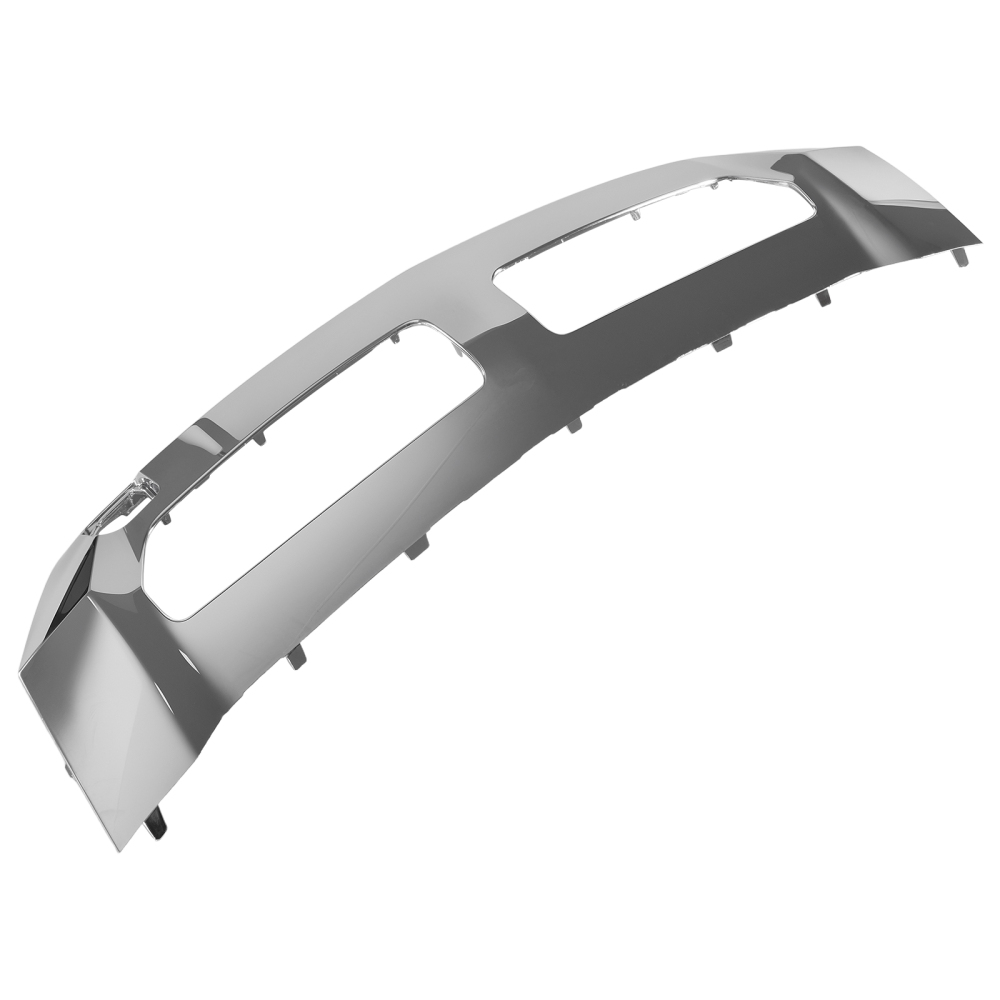 Bumper Molding Chrome Front compatible for Mercedes-Benz ML250 ML350 2012-2015 ABS