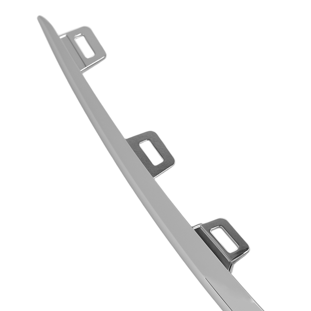 Chrome Bumper Cover Front compatible for Mercedes-Benz GLE53 GLE580 2020-2025 ABS 2Pcs