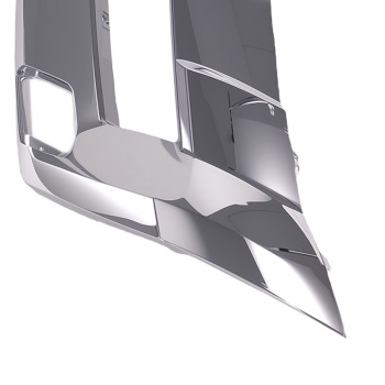 ABS Chrome Bumper Cover compatible for Mercedes-Benz ML350 ML400 2015 1668858625 Front
