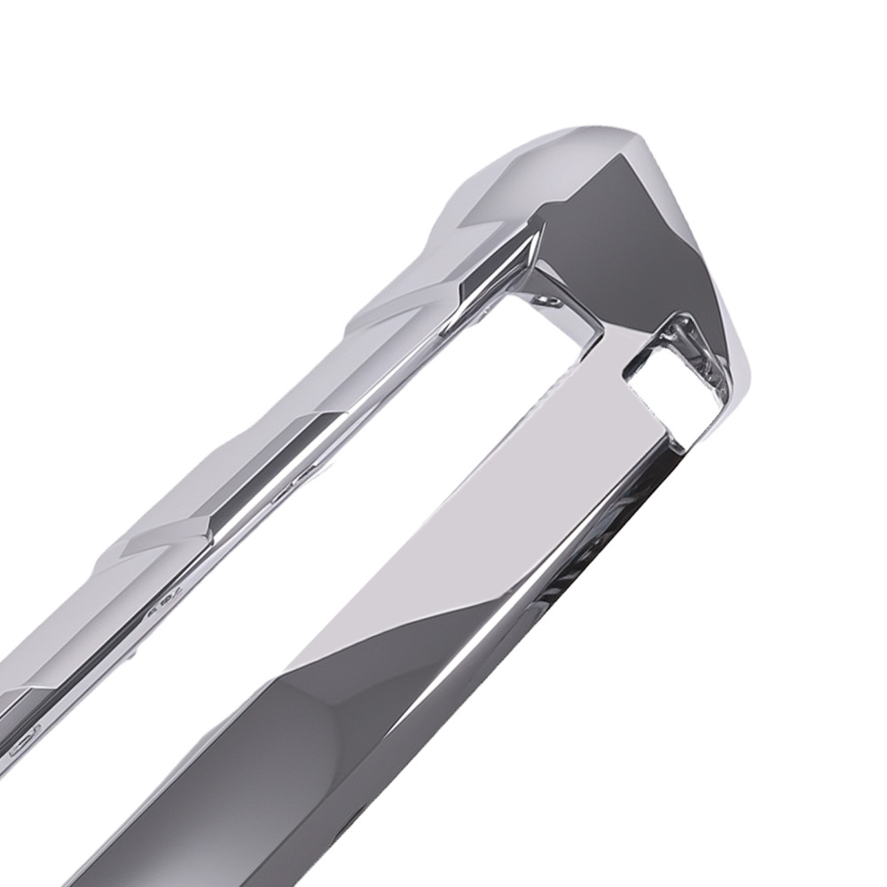ABS Chrome Bumper Cover compatible for Mercedes-Benz ML350 ML400 2015 1668858625 Front