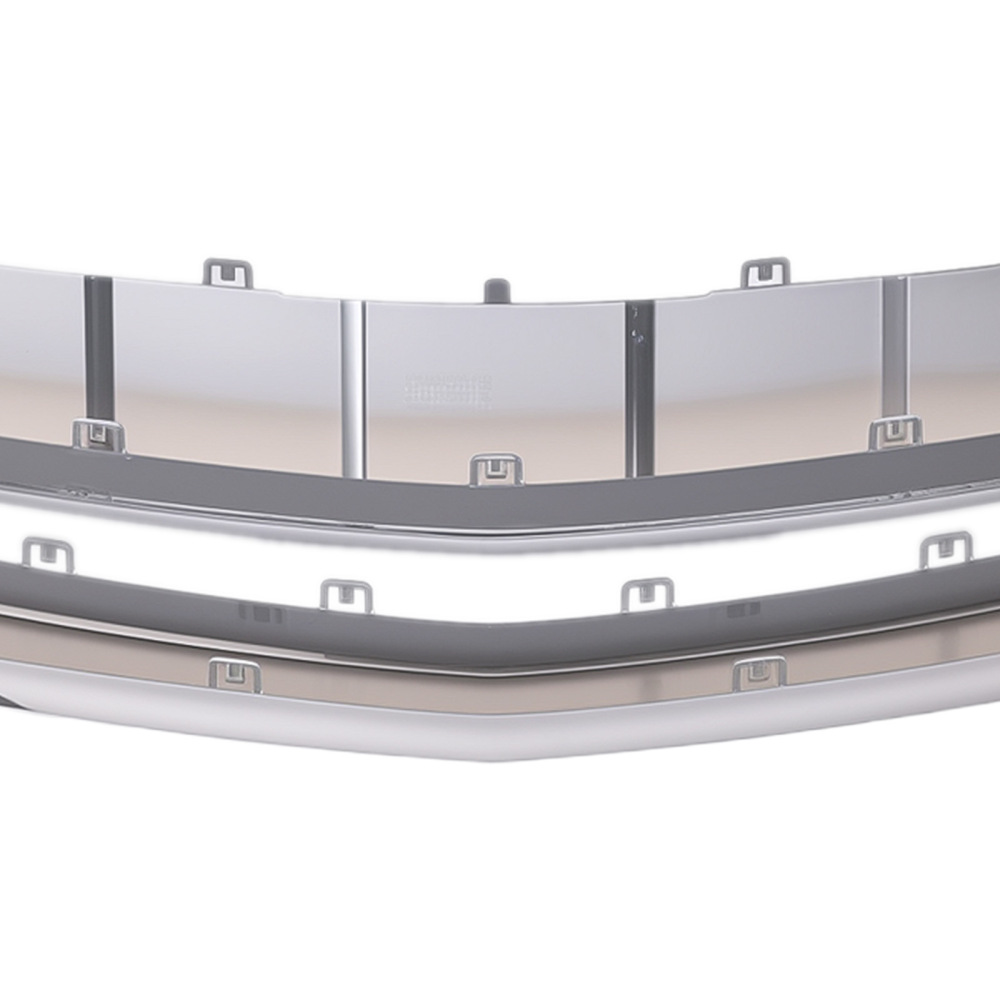 ABS Chrome Bumper Cover compatible for Mercedes-Benz ML350 ML400 2015 1668858625 Front