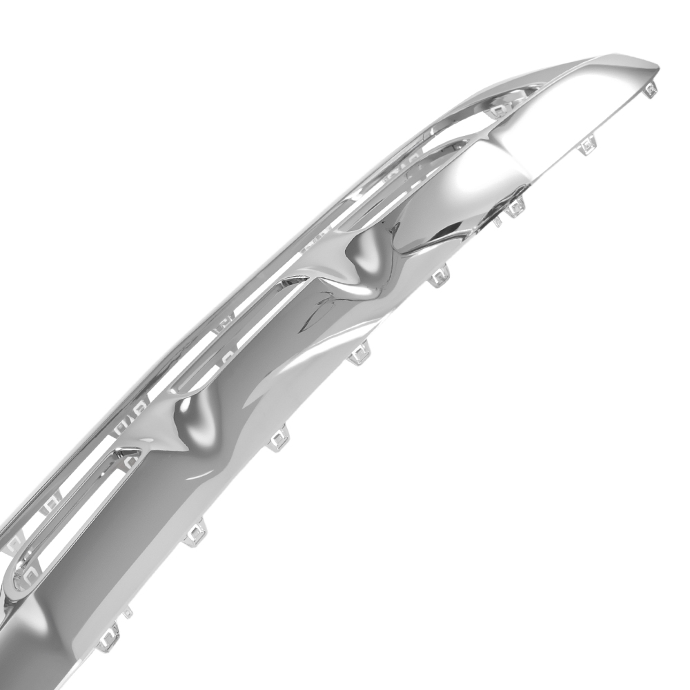 ABS Chrome Bumper Cover Front compatible for Mercedes GLC300 Base 2020-2022