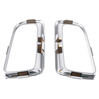 Chrome Front Cover Kit compatible for Jeep Compass Sport Latitude 2011-2016 68109865AA