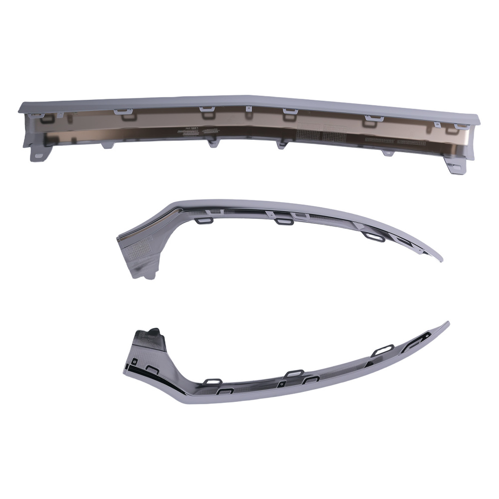 Bumper Cover Front Chrome for Benz C-Class W205 C180 C200 2015-2018 ABS