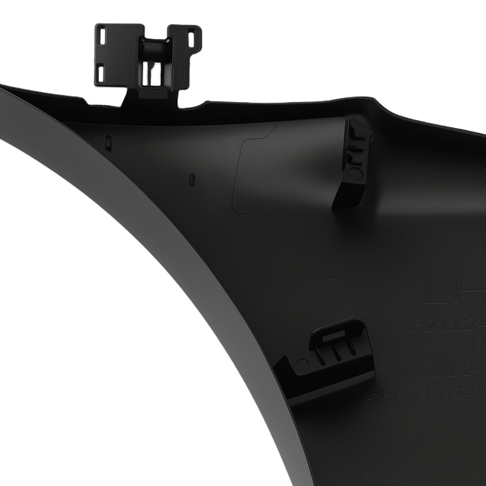 Black Bumper End Front compatible for Toyota Tacoma 2012-2015 TO1004177 Left Right