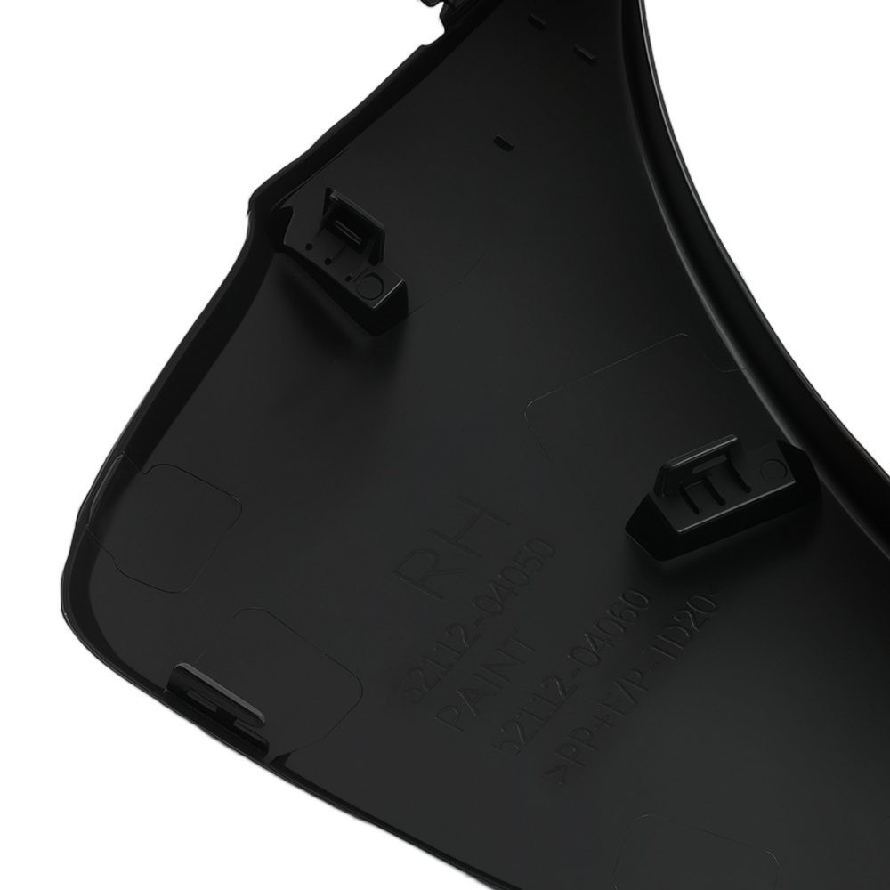 Black Bumper End Front compatible for Toyota Tacoma 2012-2015 TO1004177 Left Right