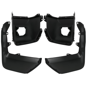 Black Bumper End Cover compatible for Toyota Tundra 2014-2021 52113-0C080 521120C080