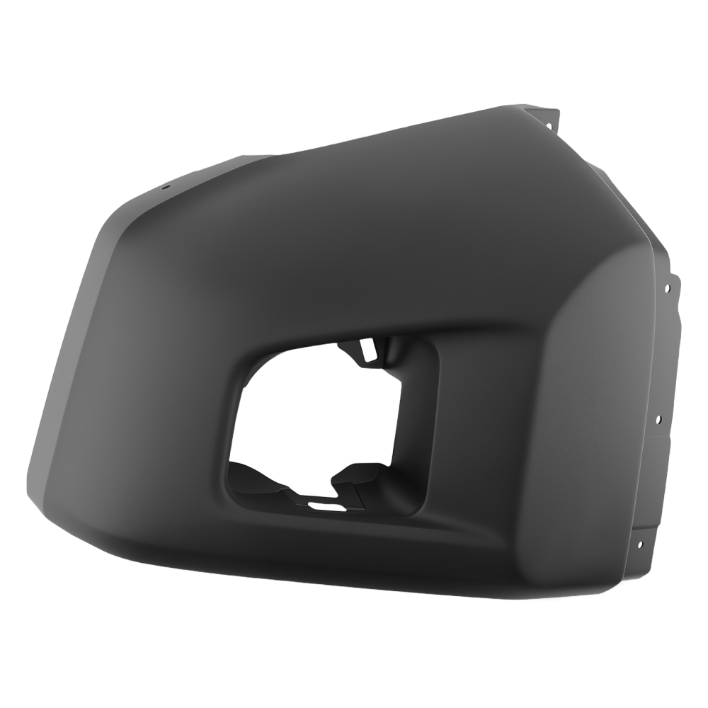 Black Bumper End compatible for Toyota Tundra 2014-2021 Front Left 521130C080 TO1004182