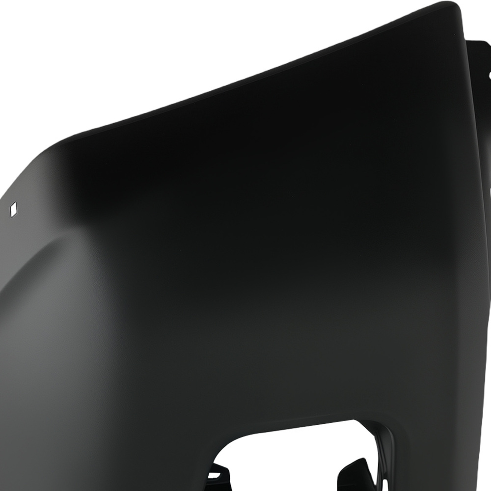 Bumper End Front Right compatible for Toyota Tundra 14-21 521120C080 Black Plastic