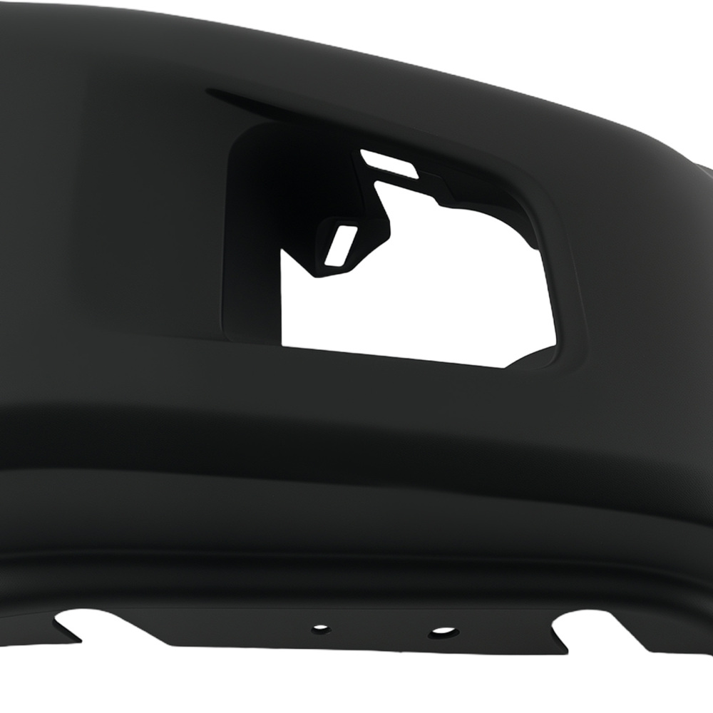 Bumper End Front Right compatible for Toyota Tundra 14-21 521120C080 Black Plastic