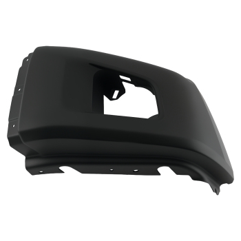 Bumper End Front Right compatible for Toyota Tundra 14-21 521120C080 Black Plastic