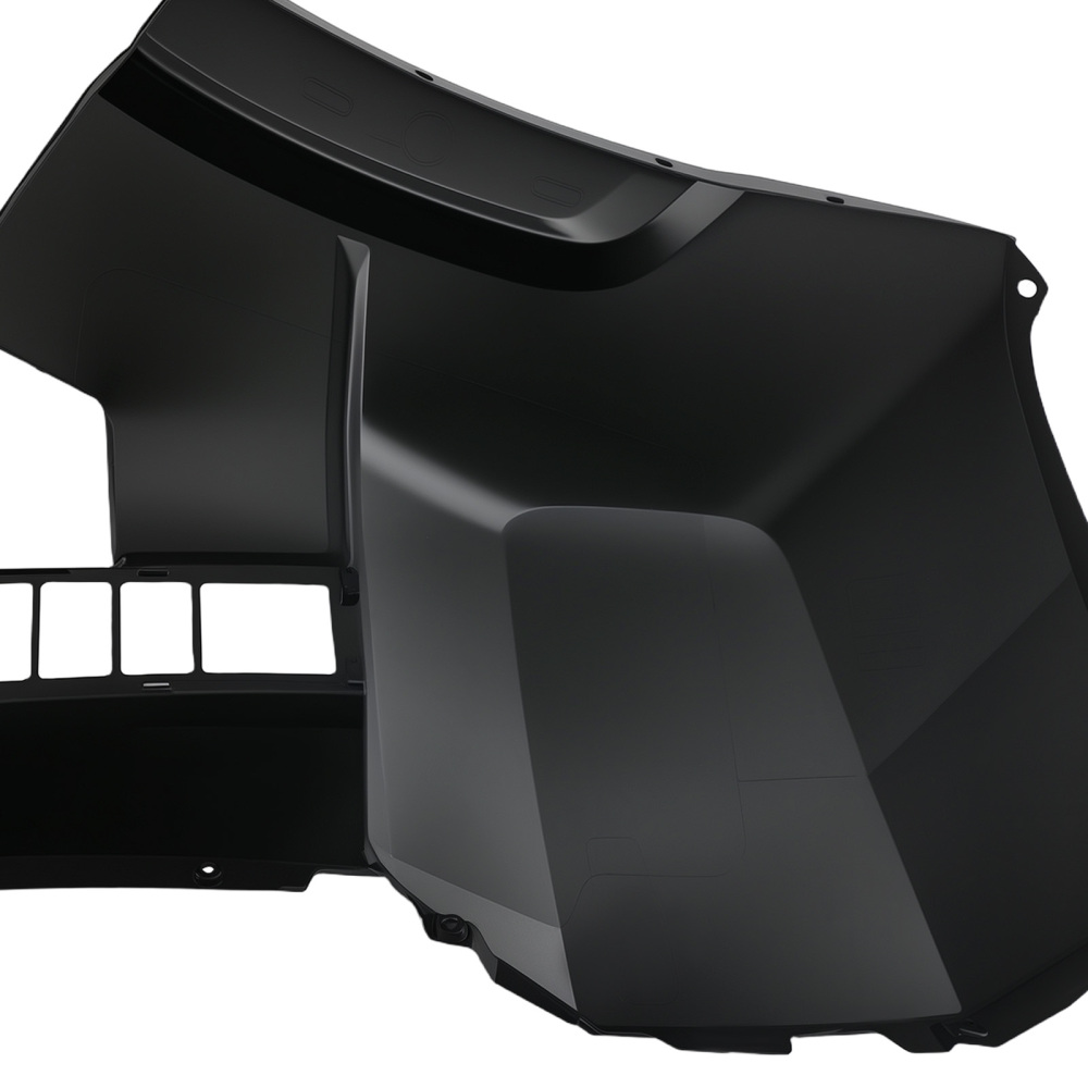 Front Bumper End Black compatible for Toyota Tundra 2022-2024 521130C912 Left Right