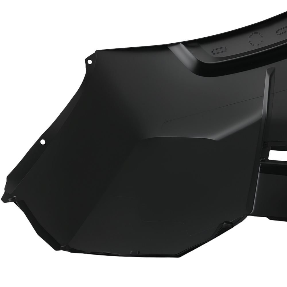 Front Bumper End Black compatible for Toyota Tundra 2022-2024 521130C912 Left Right