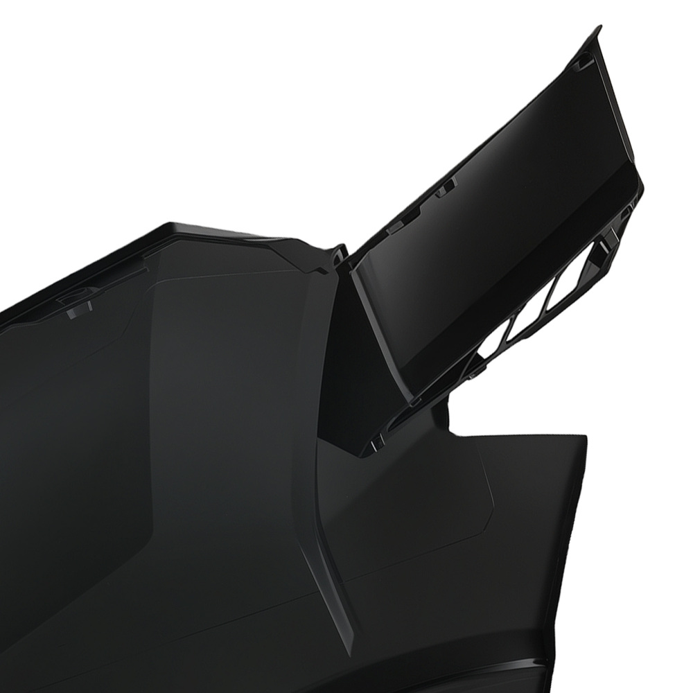 Front Bumper End Black compatible for Toyota Tundra 2022-2024 521130C912 Left Right