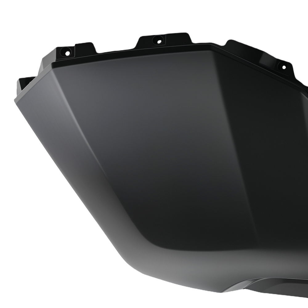 Front Bumper End Black compatible for Toyota Tundra 2022-2024 521130C912 Left Right