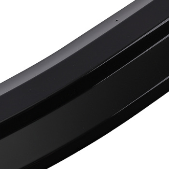 3PC Front Addition Kit compatible for Mercedes CLA W118 C118 X118 2019 Gloss Black Bumper