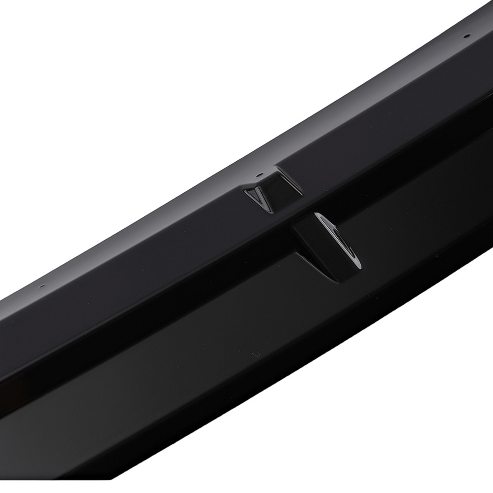 3PC Front Addition Kit compatible for Mercedes CLA W118 C118 X118 2019 Gloss Black Bumper