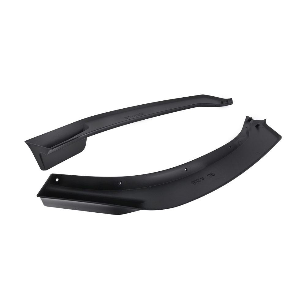Front Aero Lip Kit compatible for Mercedes W177 V177 A-Class 2018+ Black Painted