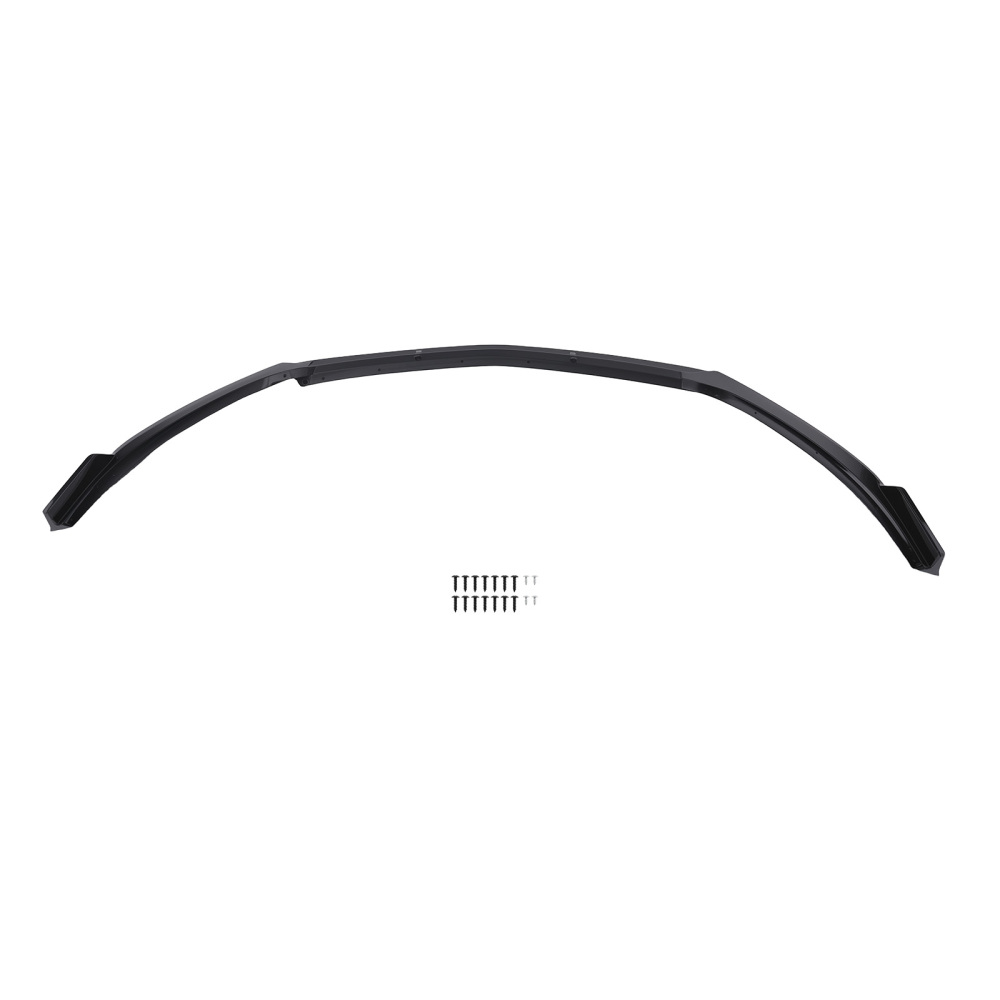 Front Aero Lip Kit compatible for Mercedes W177 V177 A-Class 2018+ Black Painted