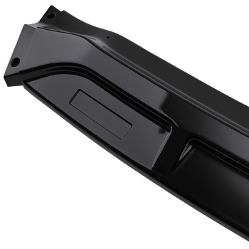 Black Front Lip Spoiler compatible for Mercedes W204 C-Class Sedan Base Luxury 2008-2014