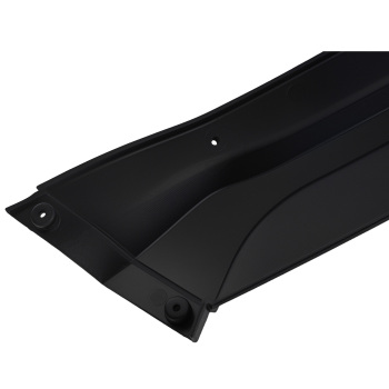 Black Front Lip Spoiler compatible for Mercedes W204 C-Class Sedan Base Luxury 2008-2014