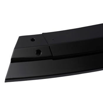 Front Bumper Accent compatible for Mercedes E-Class Sport Package 2017-2019 Gloss Black