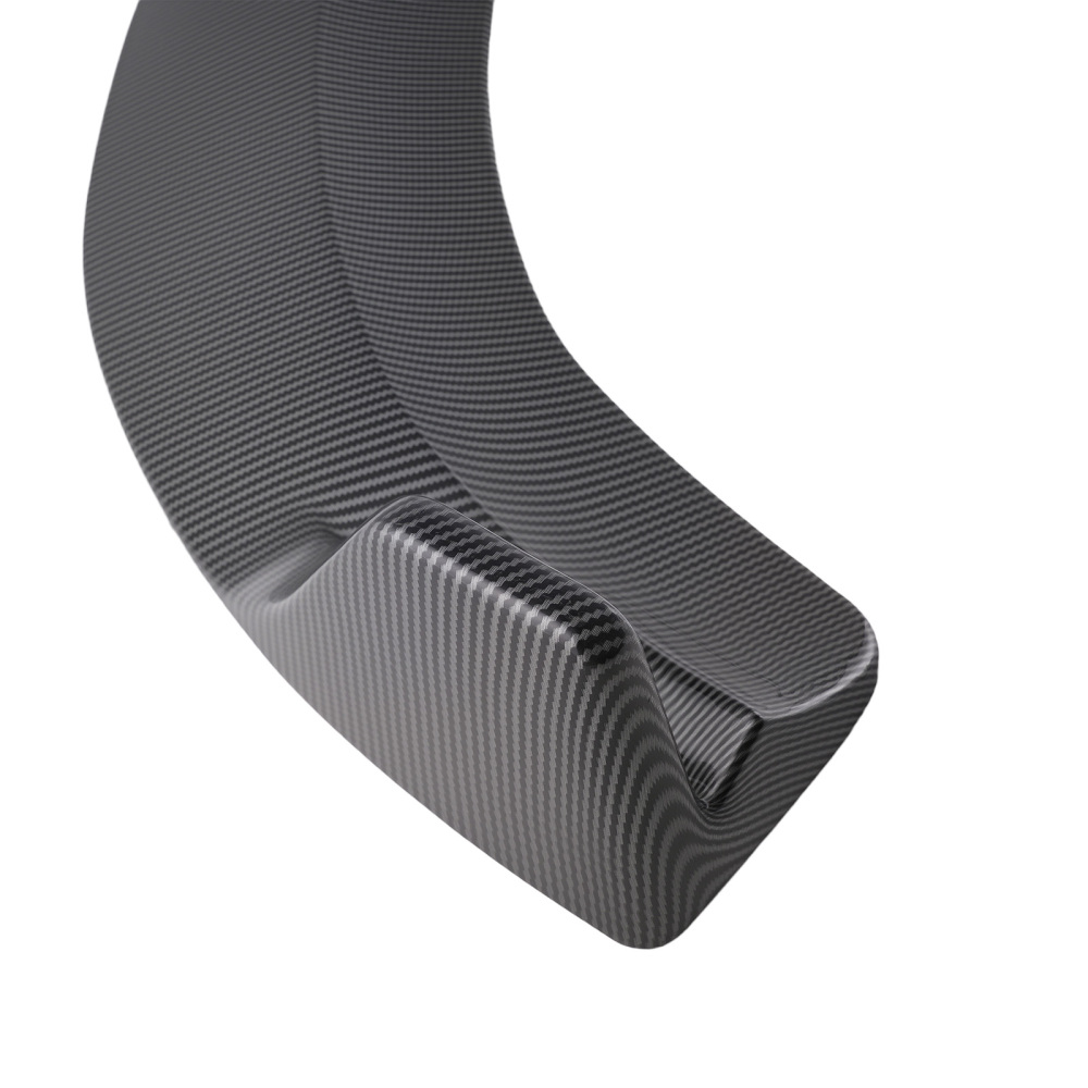 Carbon Fiber Style Front Splitter compatible for Mercedes E Class W213 E63 2016-2019