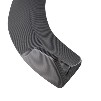 Carbon Fiber Style Front Splitter compatible for Mercedes E Class W213 E63 2016-2019