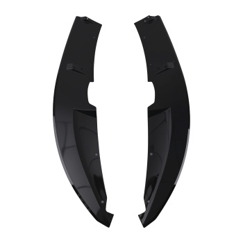 Front Bumper Lip Spoiler Splitter Gloss compatible for BMW E82 128i 135i M Sport 2007-2013