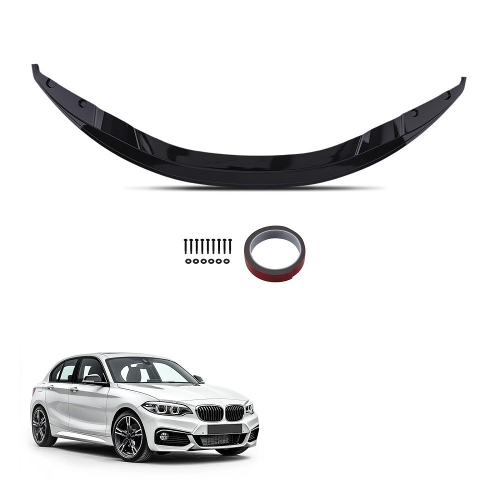 Bumper GTS Black Lip compatible for BMW M3 E92 E93 07-2013 Front Style Splitter