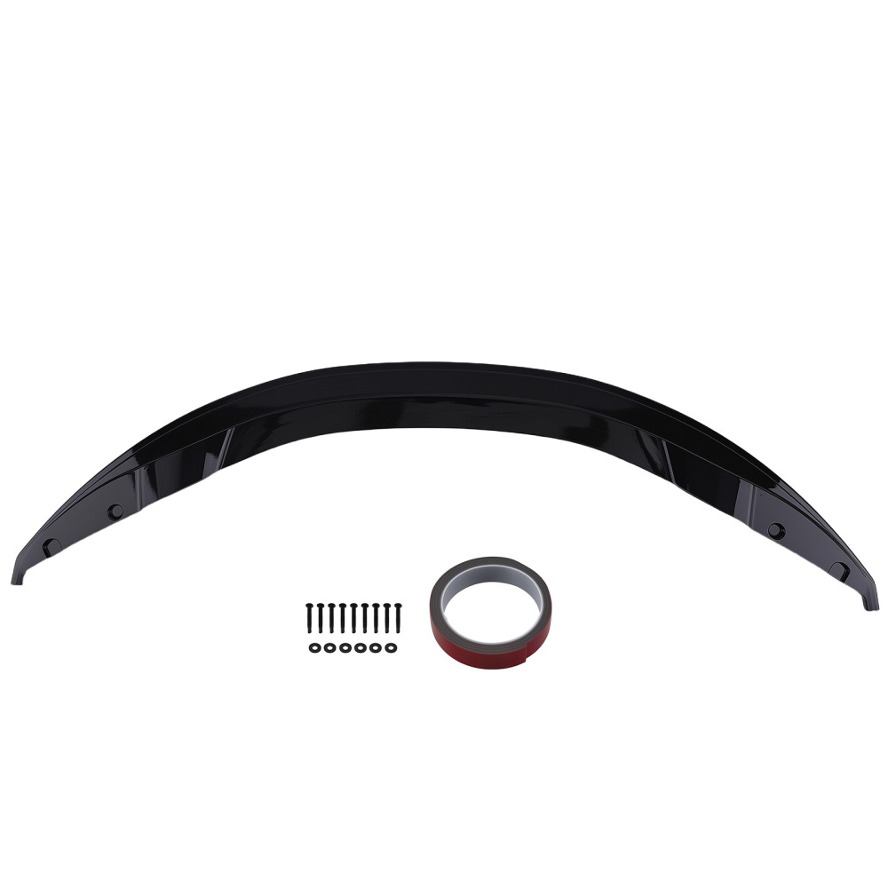 Black Front Bumper Lip Splitter compatible for BMW M3 E92 E93 2007-2013 GTS Style