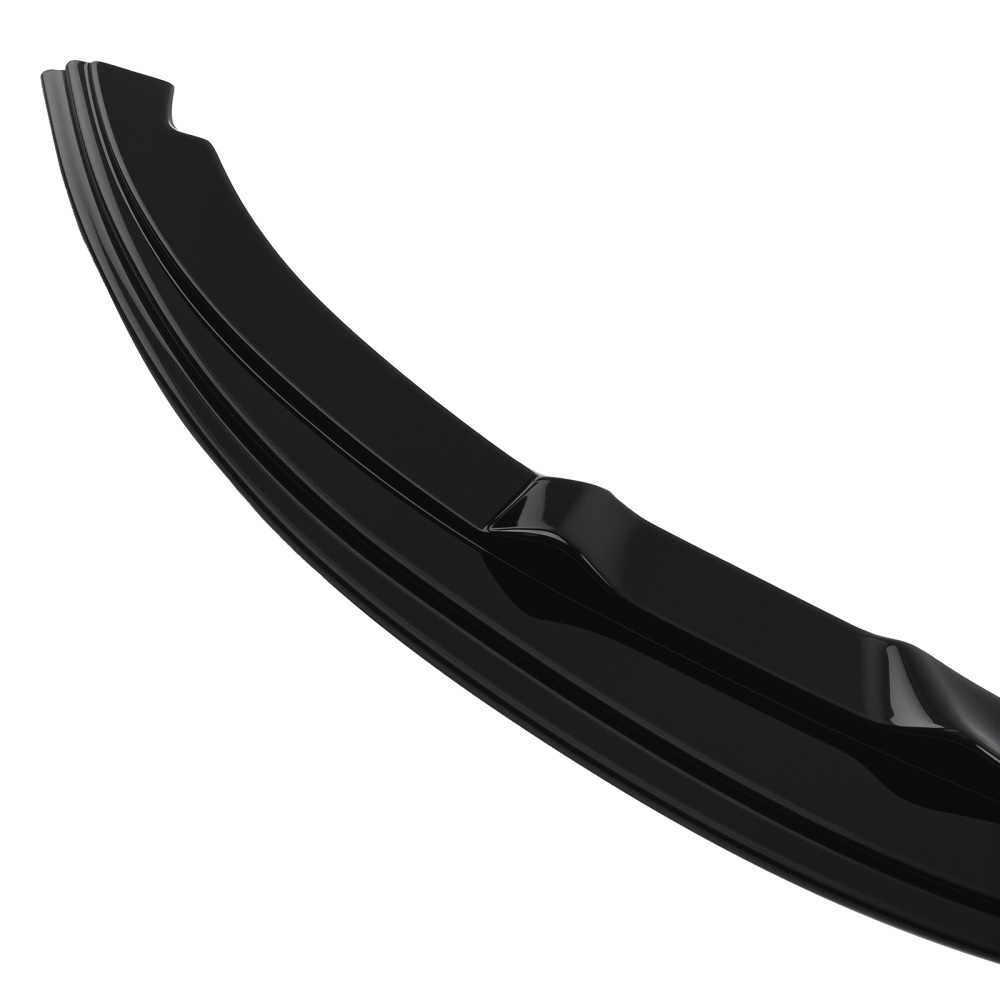 Front Bumper Add On compatible for BMW E92 E93 3 Series M Sport 2006-2010 Black ABS Lip