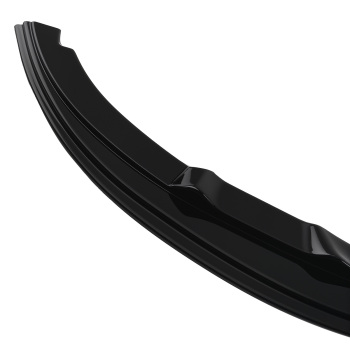 Front Bumper Add On compatible for BMW E92 E93 3 Series M Sport 2006-2010 Black ABS Lip