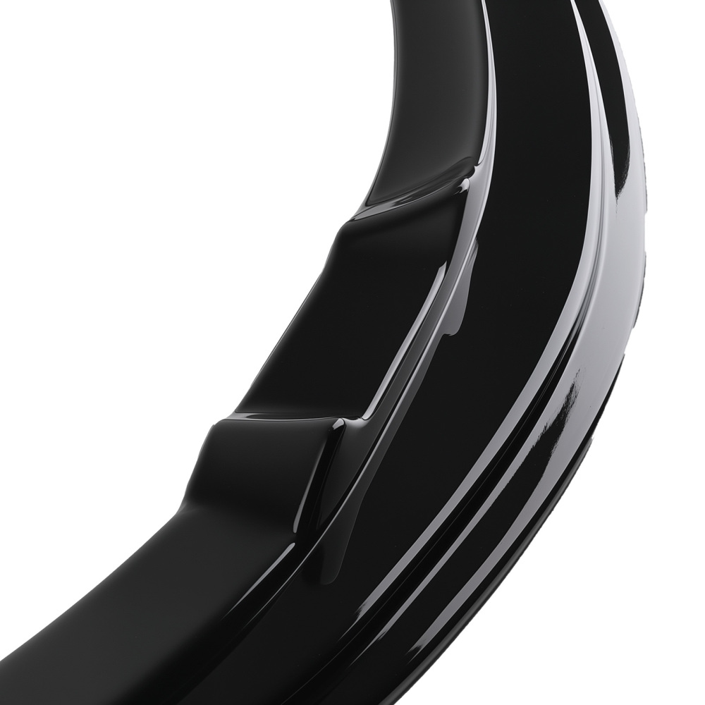 Front Bumper Add On compatible for BMW E92 E93 3 Series M Sport 2006-2010 Black ABS Lip