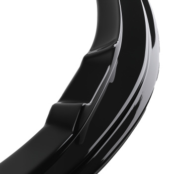 Front Bumper Add On compatible for BMW E92 E93 3 Series M Sport 2006-2010 Black ABS Lip