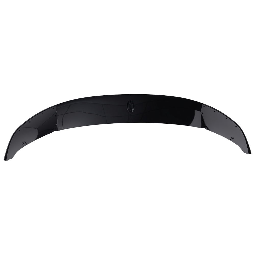 Front Bumper Lip Spoiler Splitter Gloss Black compatible for BMW F10 5 Series M Sport 11-16