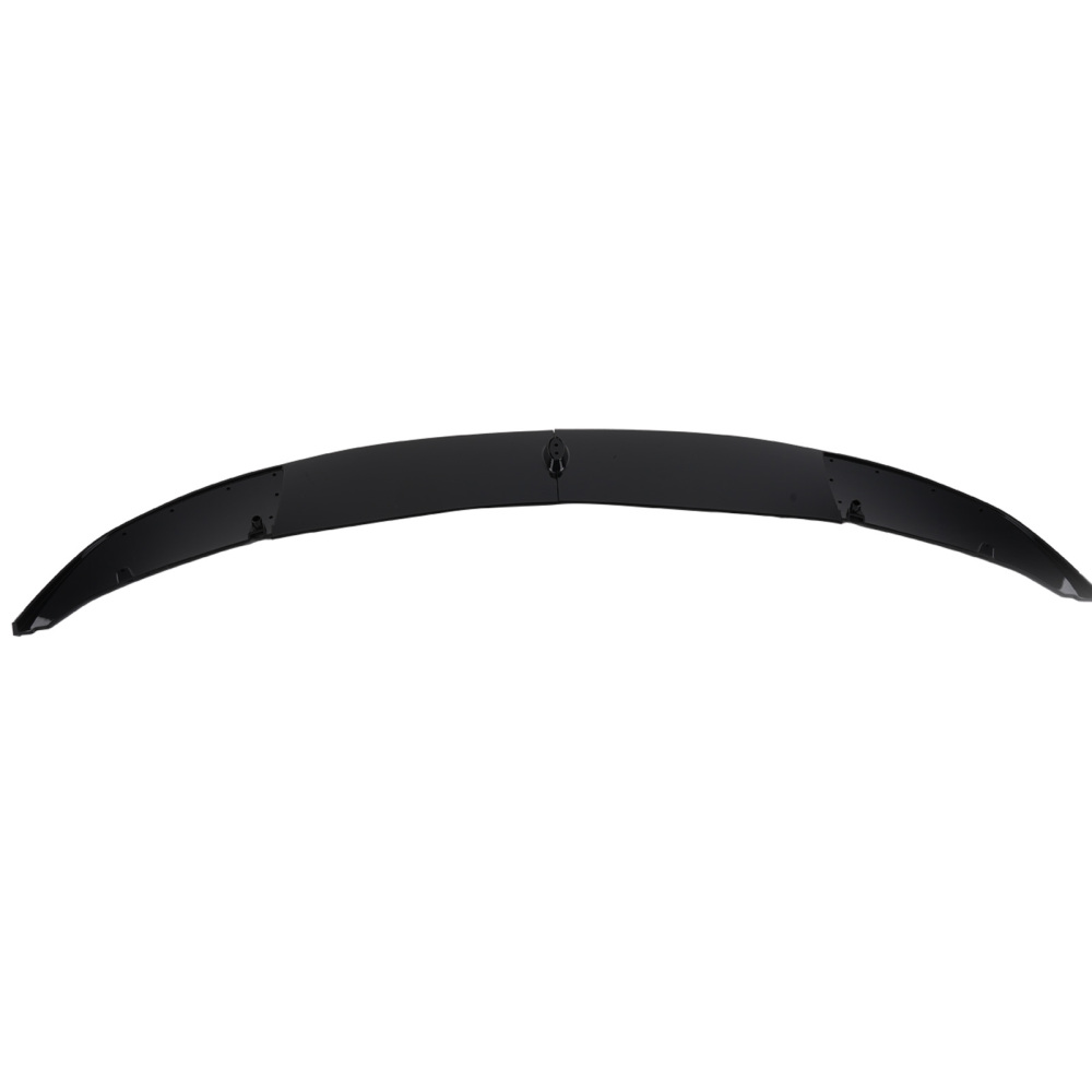 Front Bumper Lip Spoiler Splitter Gloss Black compatible for BMW F10 5 Series M Sport 11-16