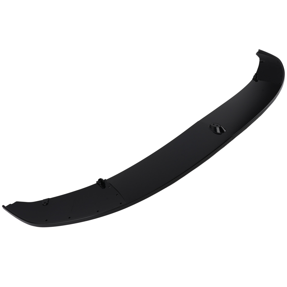 Front Bumper Lip Spoiler Splitter Gloss Black compatible for BMW F10 5 Series M Sport 11-16