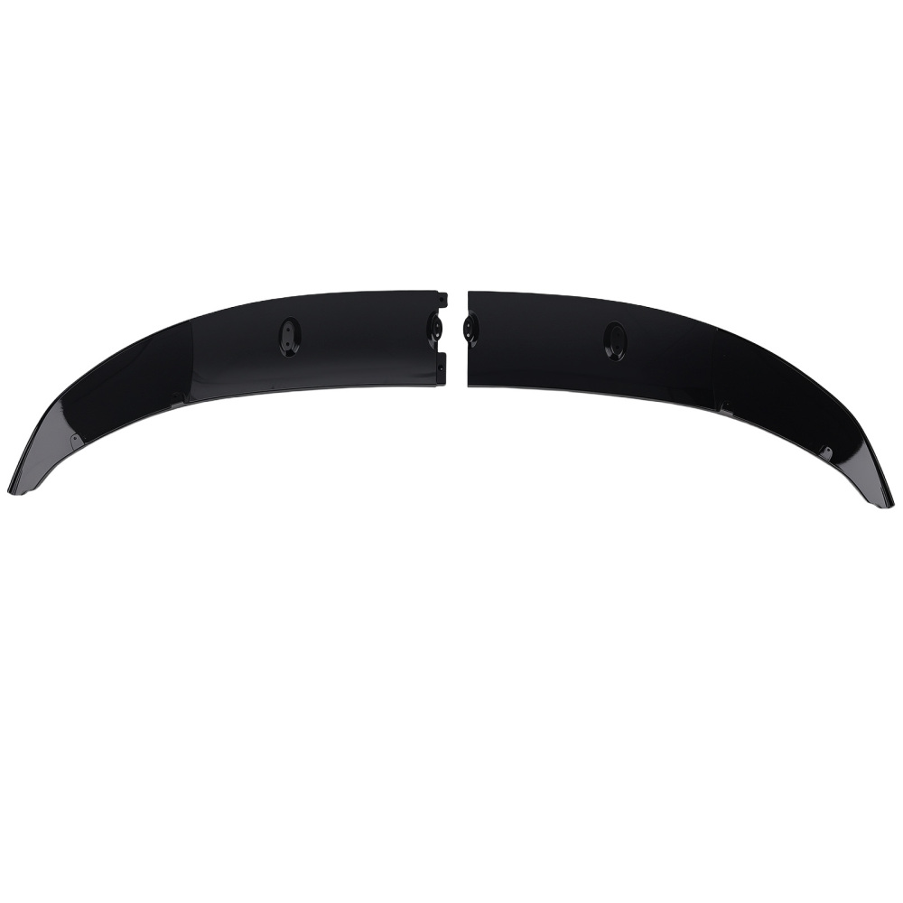 Bumper Lip Splitter compatible for BMW F10 5 Series M Sport 2011-2016 Front Spoiler Black