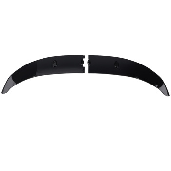 Bumper Lip Splitter compatible for BMW F10 5 Series M Sport 2011-2016 Front Spoiler Black