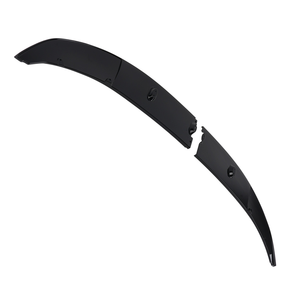 Bumper Lip Splitter compatible for BMW F10 5 Series M Sport 2011-2016 Front Spoiler Black