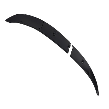 Bumper Lip Splitter compatible for BMW F10 5 Series M Sport 2011-2016 Front Spoiler Black