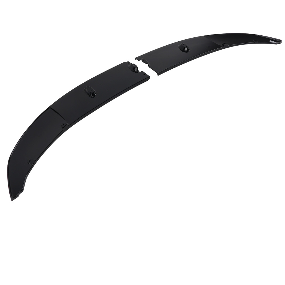 Bumper Lip Splitter compatible for BMW F10 5 Series M Sport 2011-2016 Front Spoiler Black