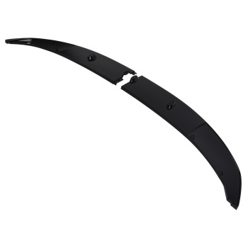 Bumper Lip Splitter compatible for BMW F10 5 Series M Sport 2011-2016 Front Spoiler Black