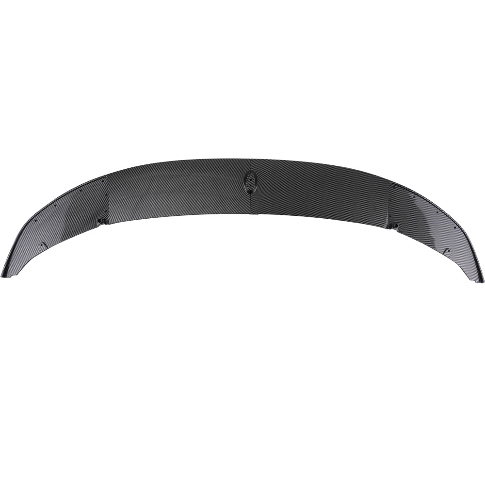 Front Bumper Lip Splitter Carbon Fiber Style compatible for BMW F10 5 Series M Sport 11-16